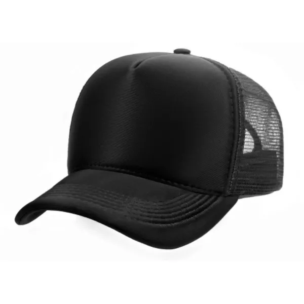Boné Snapback Telinha Poliéster — foto do catálogo RYOVEN na cor Preto