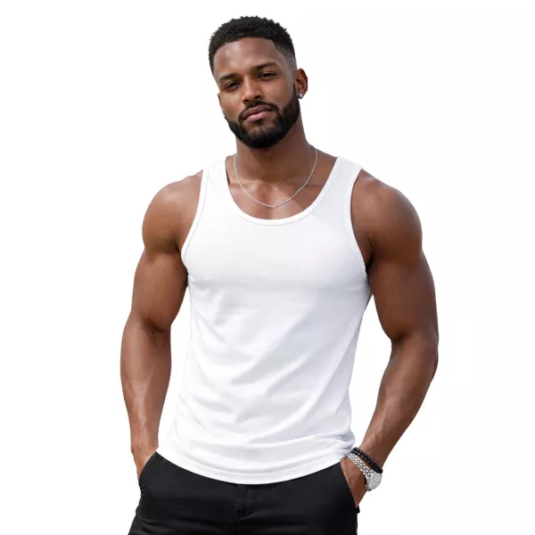 Camiseta Regata Masculina 100%